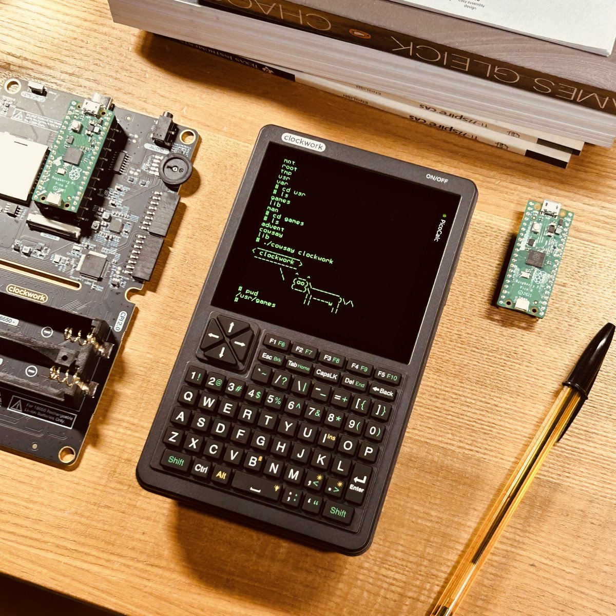 Hello from Fuzix, a Unix like OS! 👉clockworkpi.com #PicoCalc #PICO #RPI #clockworkpi #fuzix #Unix
