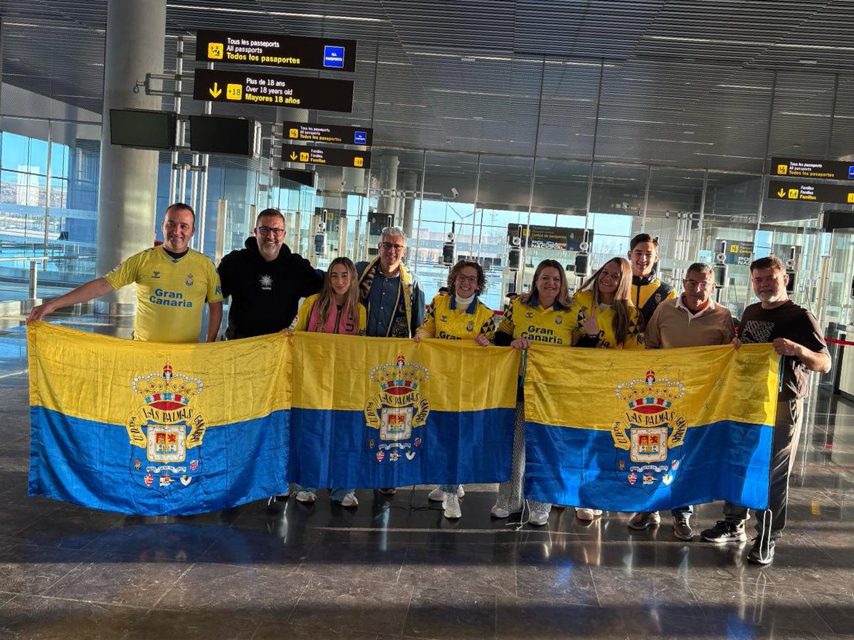 🛫 ¡¡Los refuerzos están de camino!! 🤩
 
🆚 Real Zaragoza
🕠 17:30 h.c.
📻 UD Radio
📺 bit.ly/3Fh1raz
 
#LaCopaMola #75AniversarioUD #LaUniónDePorVida #LaUniónHaceLasPalmas