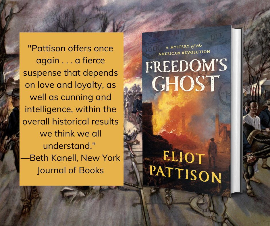 I loved Patrick O’Brian’s Master and Commander series and hope that Freedom’s Ghost and the Bone Rattler series take readers on the same thrilling journey, offer riveting historical adventures that embed readers in the clashes and intrigue of the American Revolution.