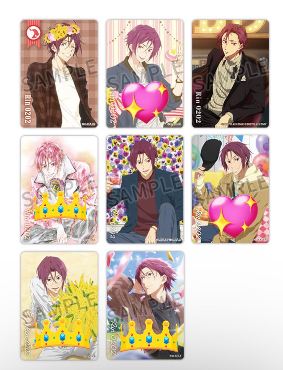 na__1823's tweet photo. ꒰ 交換 ꒱ Free! キラキラアートカードコレクション バースデー

譲┊画像1.2参照

求┊凛  貴澄 👑 ＞ 💖 ＞無印

検索からでもお気軽にお声掛けください。
よろしくお願いいたしますᴗ ᴗ͈ https://t.co/0RH3naT8QR