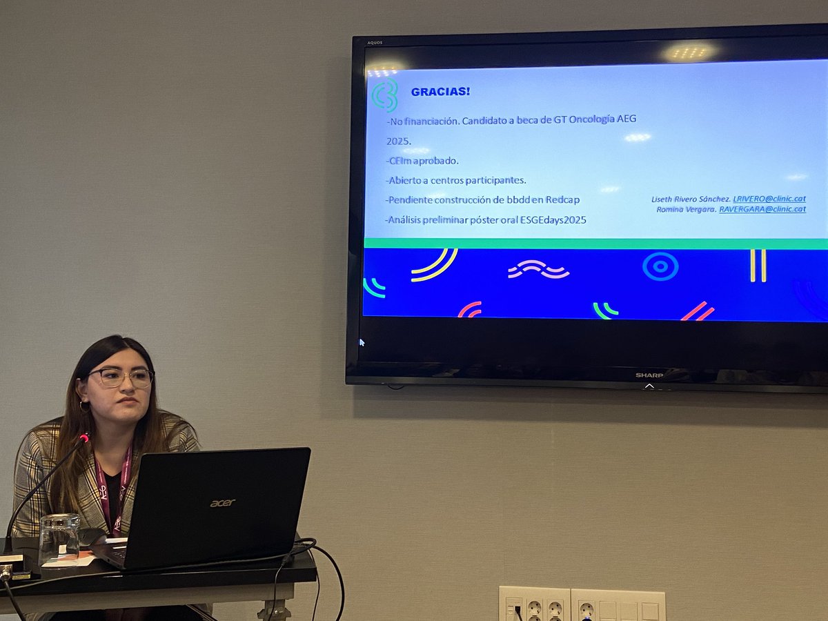 Gastrointestinal and Pancreatic Oncology Team (@ogipclinic) on Twitter photo Empieza la reunión AEG 2025!
Hoy las Dras. Leticia Moreira, Sabela Carballal y Romina Vergara han presentado algunos proyectos en la reunión del Grupo de Trabajo de Oncología! 🤝 #oncologiaAEG
#AEG2025 #prevenpanc #epigastric #edgar #espapolip
<a href="/MoreiraR_Leti/">Leticia Moreira</a> Empieza la reunión AEG 2025!
Hoy las Dras. Leticia Moreira, Sabela Carballal y Romina Vergara han presentado algunos proyectos en la reunión del Grupo de Trabajo de Oncología! 🤝 #oncologiaAEG
#AEG2025 #prevenpanc #epigastric #edgar #espapolip
<a href="/MoreiraR_Leti/">Leticia Moreira</a>