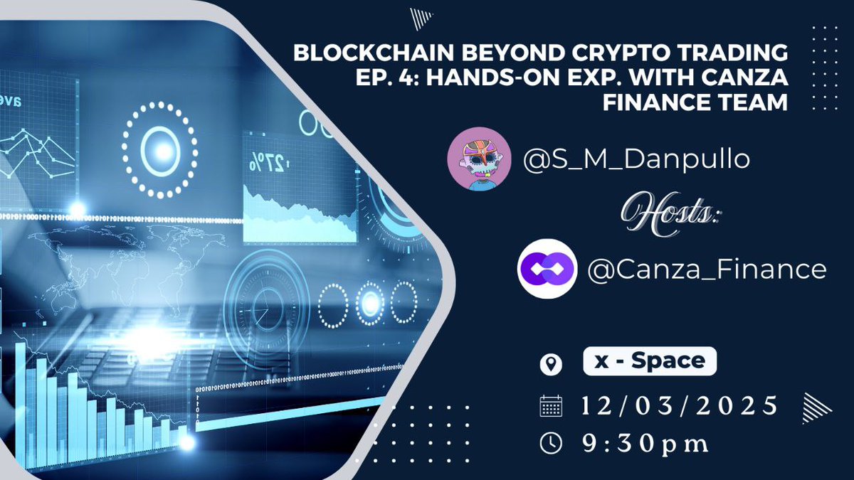 S~M Ɗanpullo (@s_m_danpullo) on Twitter photo Set your alarm ⏰ for today's Space with <a href="/Canza_Finance/">Canza Finance</a> team, who would be sharing the amazing journey they went through to building what they built.
x.com/i/spaces/1djxX…
Share far and wide Set your alarm ⏰ for today's Space with <a href="/Canza_Finance/">Canza Finance</a> team, who would be sharing the amazing journey they went through to building what they built.
x.com/i/spaces/1djxX…
Share far and wide