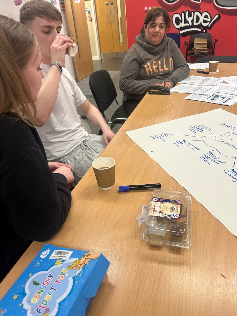 DRC Youth Project (SCIO) (@drcyouthproject) on Twitter photo Thanks to <a href="/NWYHealth_GLA/">NHSGGC - North West Youth Health</a> for having some of our Youth committee along to <a href="/KingsTrust/">The King's Trust</a> room in <a href="/Glasgow_Clyde/">Glasgow Clyde College</a> college, very informative session on Participatory budgeting and some work on ‘what makes a community?’. Lots of discussions on mental health and suicide in community. Thanks to <a href="/NWYHealth_GLA/">NHSGGC - North West Youth Health</a> for having some of our Youth committee along to <a href="/KingsTrust/">The King's Trust</a> room in <a href="/Glasgow_Clyde/">Glasgow Clyde College</a> college, very informative session on Participatory budgeting and some work on ‘what makes a community?’. Lots of discussions on mental health and suicide in community.