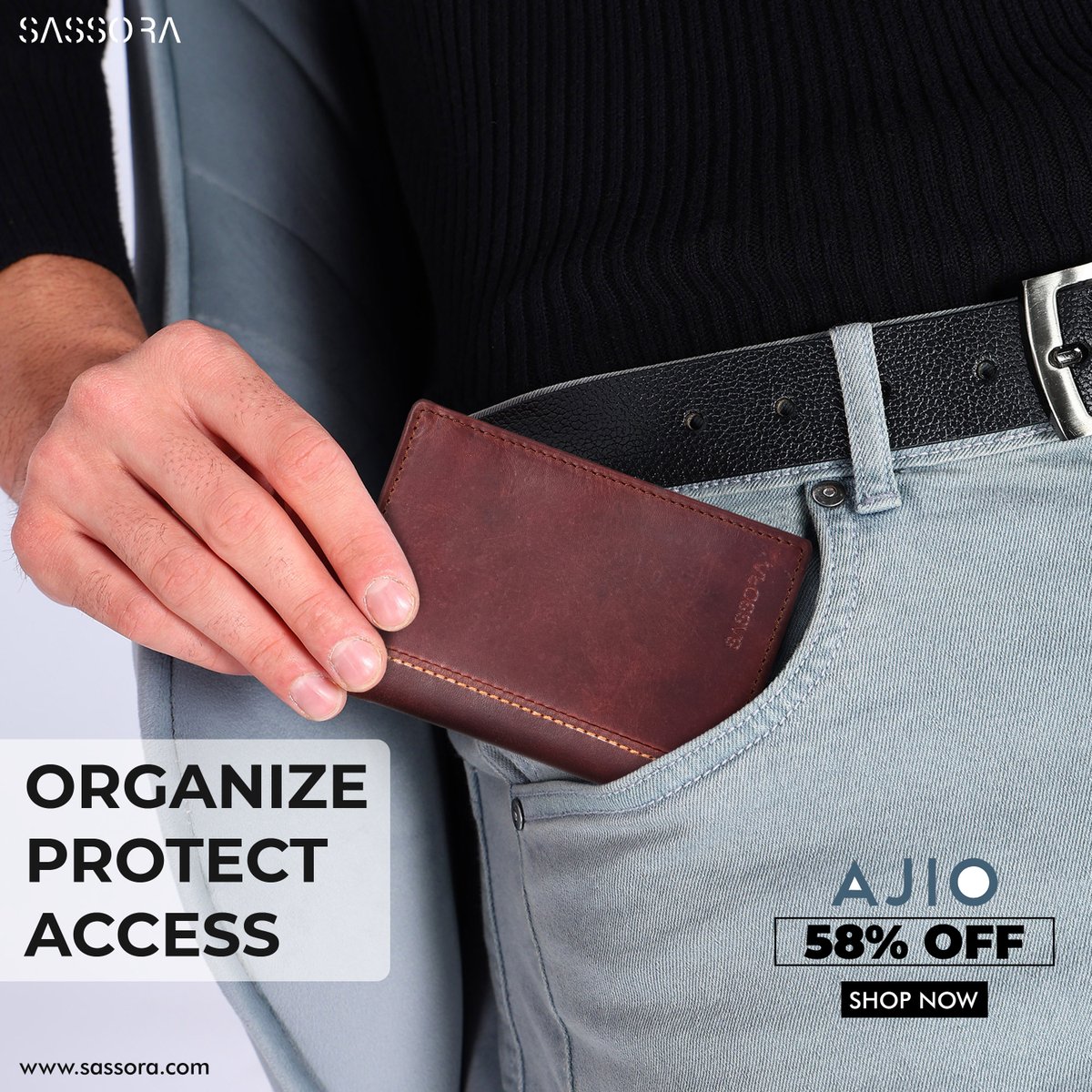 SassoraBrand's tweet photo. Sassora Premium Leather Medium RFID Notecase Wallet For Men's
Available on : 👉 @AJIOLife
https://t.co/MWCkHzsDzA
#Sassora #ajio #ajiolife #fashion #genuineleather #notecases #mennotecase #GenuineLeatherwallet #menwallet #casualwallet #shopnow #notecaseformen https://t.co/ct7adavWvE