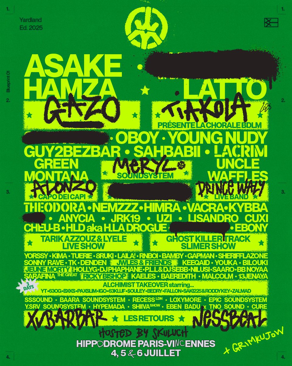 Mes kheyios, on se retrouve le 4 juillet à Yardland 👑🔥