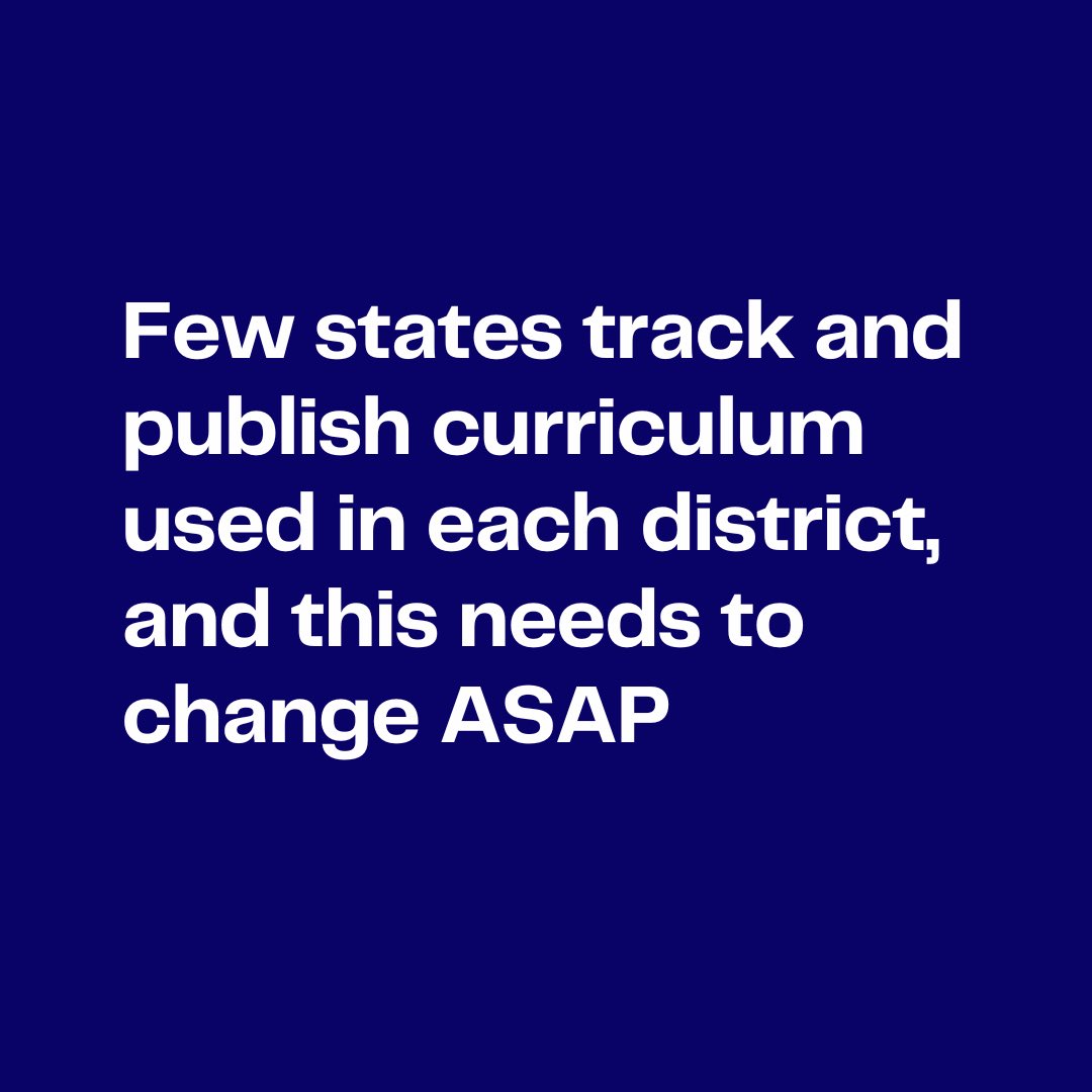 We are in our Curriculum Awakening Era, and you’d think states would be hustling to understand the curriculum used in each district and share it with the public.

You would be wrong. 

I’m calling to change that ASAP, to support researchers and parents, alike.

My latest article