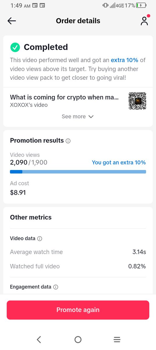 I like Tik Tok ads. My first ad got over 2k views and I just started our second ad! Let's see how it goes! tiktok.com/t/ZP82BbsC9/