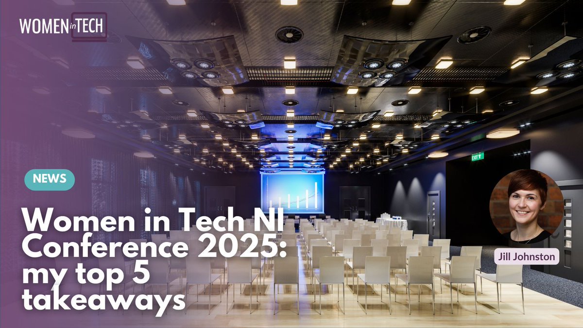 Jill Johnston of <a href="/MCSGroupBelfast/">MCS Group</a> shares her key takeaways from the Women in Tech NI Conference 2025 on creating a supportive tech ecosystem &amp; better childcare support. Dive into her article for more! 👇
buff.ly/Pnp7dTb 

#WomenInTech #DiversityAndInclusion #WomenInTechNI