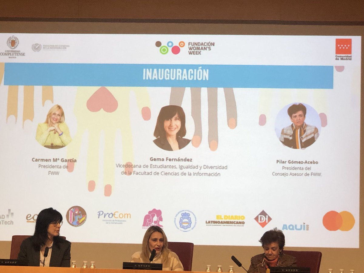 XV Madrid Woman’s Week 2015 Todas las mujeres, todos los derechos con la FWW en Ciencias de la Información de la UCM
