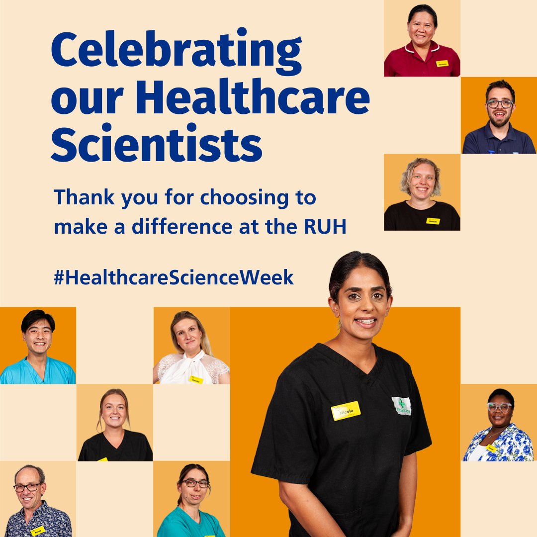 RUH Bath Careers (@ruh_careers) on Twitter photo It's Healthcare Science Week and we're celebrating our wonderful healthcare scientists for their contribution to patient care <a href="/RUHBath/">RUH Bath 🏥</a>
If you’d like to work in healthcare science, check out the roles on offer at the RUH 👉bit.ly/4kKUChE
<a href="/WeHCScientists/">NHS Healthcare Science</a> <a href="/BSW_PharmTeam/">BSW Pharmacy Team</a> It's Healthcare Science Week and we're celebrating our wonderful healthcare scientists for their contribution to patient care <a href="/RUHBath/">RUH Bath 🏥</a>
If you’d like to work in healthcare science, check out the roles on offer at the RUH 👉bit.ly/4kKUChE
<a href="/WeHCScientists/">NHS Healthcare Science</a> <a href="/BSW_PharmTeam/">BSW Pharmacy Team</a>