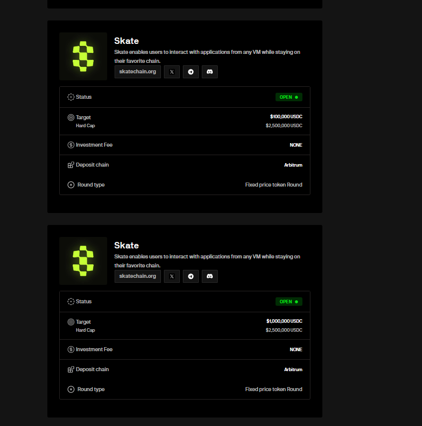 Did you buy <a href="/skate_chain/">Skate</a>  on Legion ?

➡️ legion.cc/app/invest

40% unlock at TGE 60% linearly in 3 months without cliff.

Dont Miss !