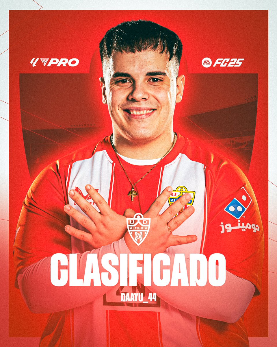 🤩 ¡CLASIFICADOS A LA CUP! 🔝🏆

🔴⚪️ Tras los resultados de la semana 2, <a href="/daayu_44/">Dani</a> ha finalizado en tercer lugar la fase de grupos y, por tanto, ha sellado su pase a #LALIGAFCProCup

Seguiremos dando guerra 😏🕹️