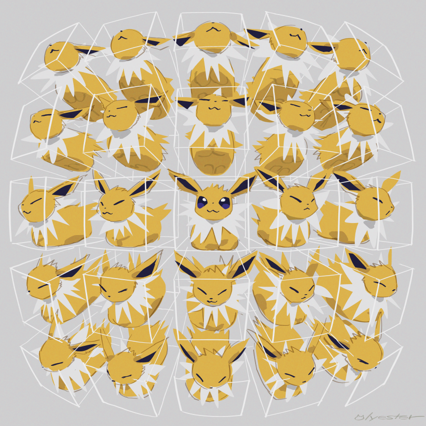 cco00oo's tweet image. Today is Jolteon Day
#サンダースの日