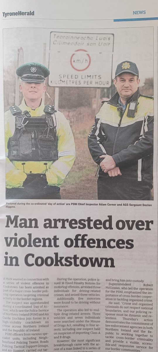 A good photo and great teamwork
<a href="/StephenNolan/">Stephen Nolan</a> 
<a href="/GardaTraffic/">An Garda Síochána</a>