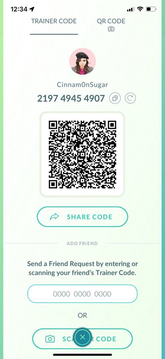CinnamonSugarxx's tweet photo. Add me on Pokemongo! 

Looking for trainers from Icy Snow region, Tundra, Archipelago, High Plains, Savanna, Sun, and Ocean region who would give postcards daily. I'm from the Sandstorm region.

My trainer code is:
2197 4945 4907

#PokemonGO #PokemonGOfriends #PokemonGOApp https://t.co/GgXRs5UDvZ