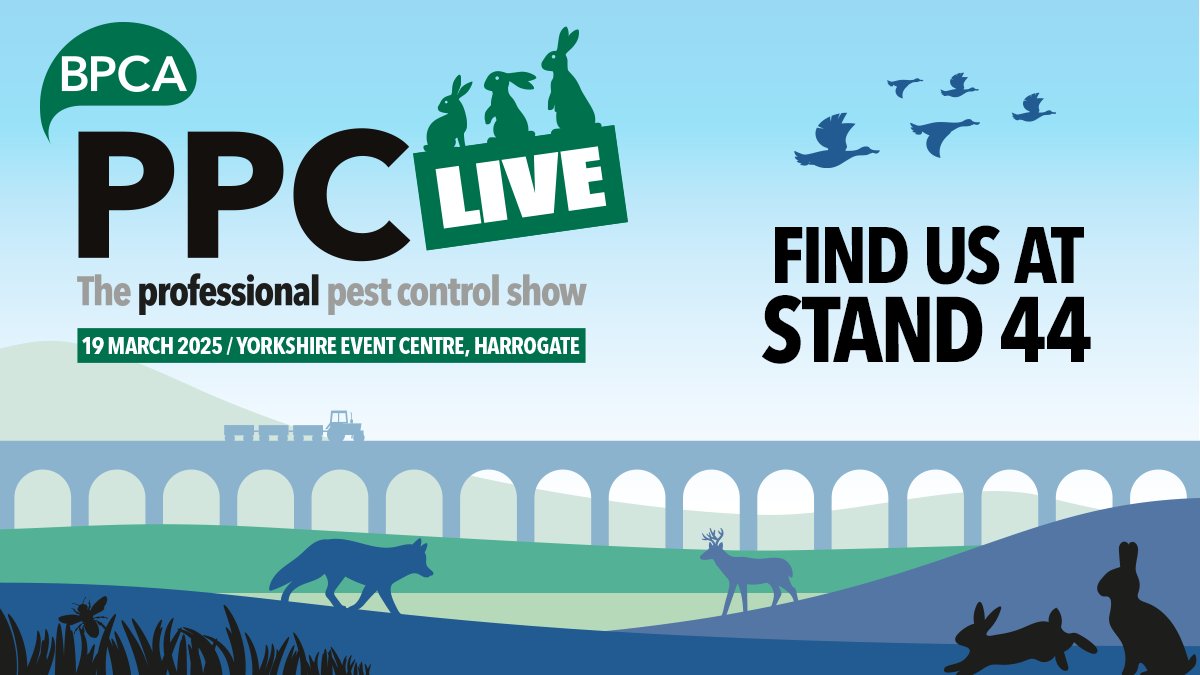 TrustMark (@trustmarkuk) on Twitter photo This time next week, we will be at #PPCLive2025 supporting <a href="/britpestcontrol/">British Pest Control Association (BPCA)</a> and the pest management sector. Located at <a href="/GYEventsCentre/">Great Yorkshire Events Centre</a>, we’ll be exhibiting to work collaboratively with the sector to raise standards and support its growth. We hope to see you there 🐀 This time next week, we will be at #PPCLive2025 supporting <a href="/britpestcontrol/">British Pest Control Association (BPCA)</a> and the pest management sector. Located at <a href="/GYEventsCentre/">Great Yorkshire Events Centre</a>, we’ll be exhibiting to work collaboratively with the sector to raise standards and support its growth. We hope to see you there 🐀