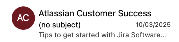 I hope there aren’t any tips in the body of the email either. At least that would be honest.