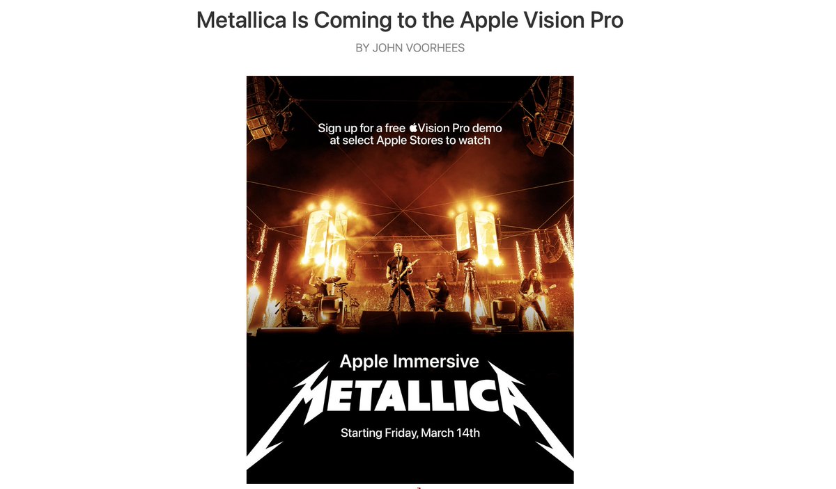 Apparently, after disappointing sales, Apple’s new strategy is to appeal to headbangers—because nothing boosts revenue like customers headbanging their $3,500 headset into oblivion and rushing to buy another one.