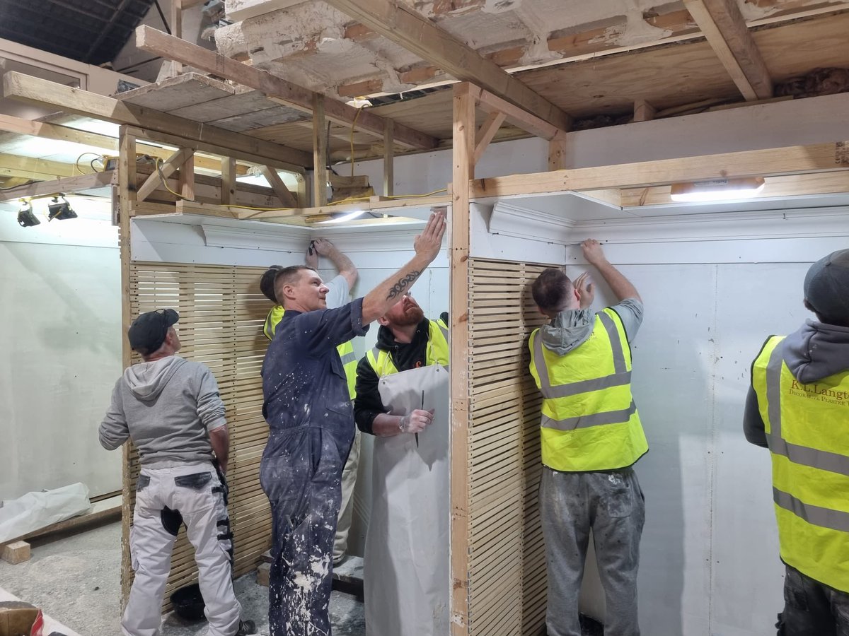 K L Langton. Master Plasterer tweet media