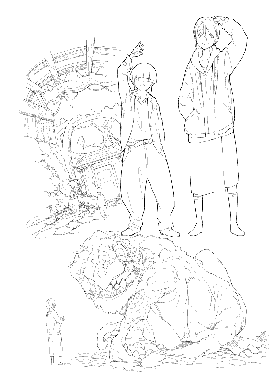abareosechi's tweet photo. アートボード的な
#illustration 
#イラスト https://t.co/yD3z7SnGQt