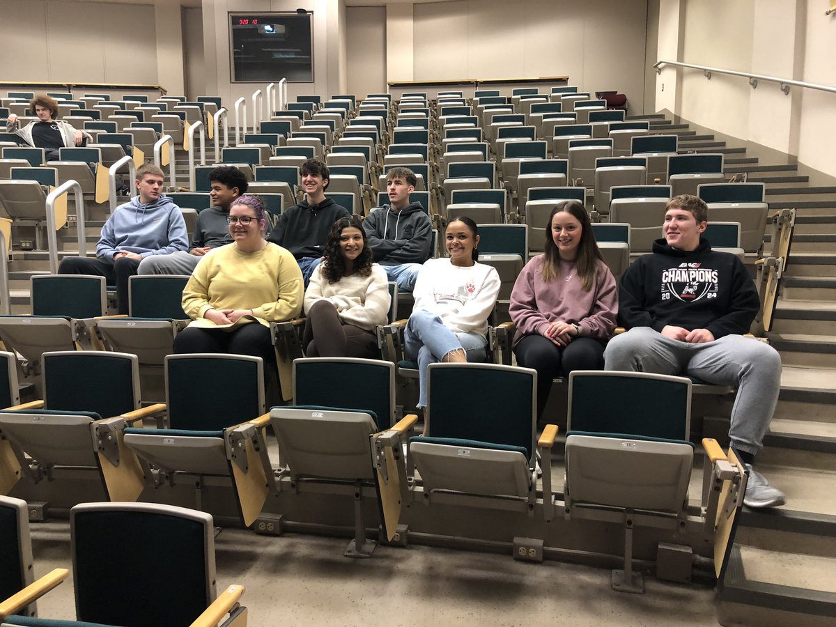 edwardsclass108's tweet photo. Thank you to @iuindianapolis and the Anatomy Tour staff for hosting our Human Body Systems class. We learned about the history of anatomy,  received hands-on lab experience from excellent grad students, and saw different parts of campus. #education #pltw #hbs https://t.co/26KAu8m532