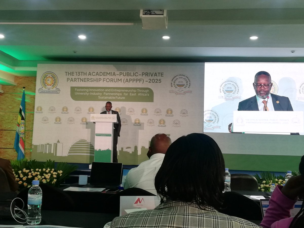 Listening at #APPPF to the Keynote Speaker by Dr. Eng. Antony Githinji, CEO &amp; MD of Semiconductor Technologies Ltd: "Leveraging University-Industry Partnership for East Africa's Sustainable Dev. and Global Impact: a case of Semiconductor Tech Ltd <a href="/Uni_Rwanda/">University of Rwanda</a> <a href="/iucea_info/">IUCEA</a>