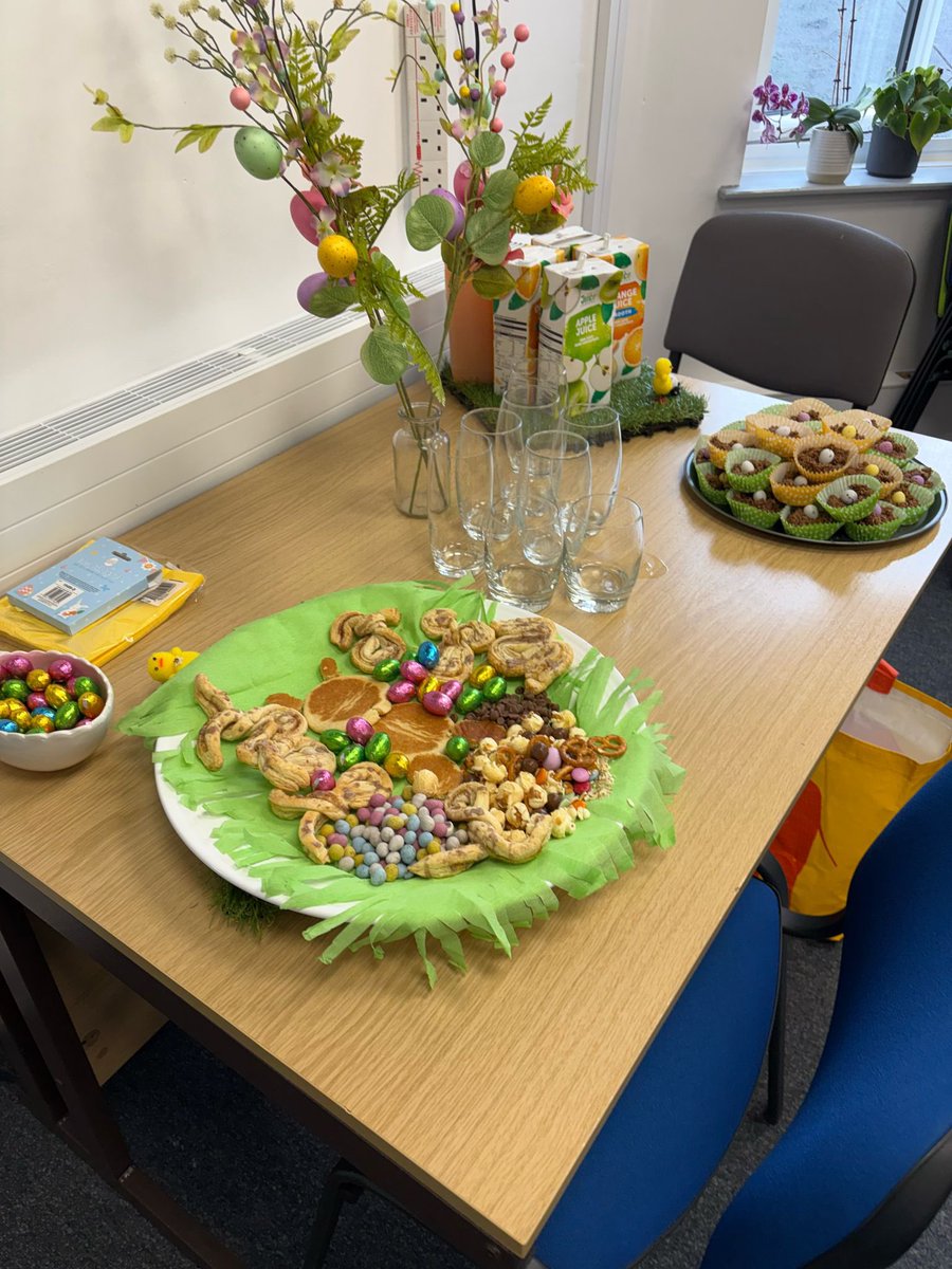 Fosse_TMET's tweet image. Year 2 staff put on a delicious Easter themed breakfast for this month’s ‘Wake Up Wednesday’. 🐣🍫#fmcommunity #fmculture