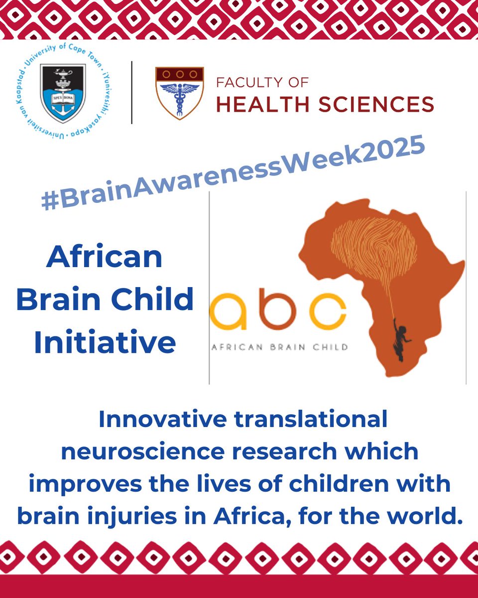 UCT Health Sciences (@ucthealthsci) on Twitter photo This #BrainAwarenessWeek we showcase the incredible research teams at <a href="/UCT_news/">UCT</a> <a href="/UCT_NI/">UCT Neuroscience Institute</a>. The <a href="/abcbrainchild/">African Brain Child</a> is a clinical and research initiative working for an Africa where children with conditions that affect their brain can maximize their potential.
africanbrainchild.com This #BrainAwarenessWeek we showcase the incredible research teams at <a href="/UCT_news/">UCT</a> <a href="/UCT_NI/">UCT Neuroscience Institute</a>. The <a href="/abcbrainchild/">African Brain Child</a> is a clinical and research initiative working for an Africa where children with conditions that affect their brain can maximize their potential.
africanbrainchild.com