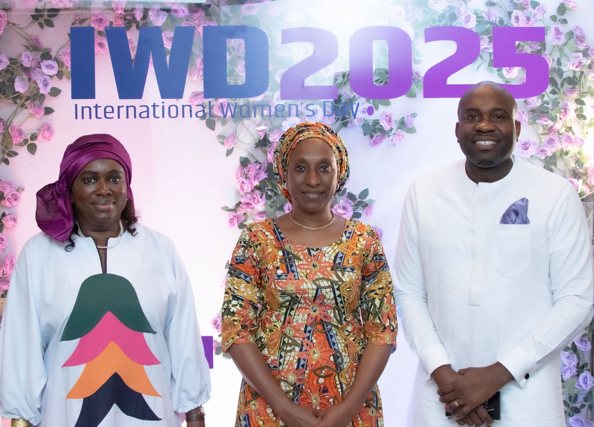 The highlight of our #IWD2025 event: a fireside chat with Her Excellency Dolapo Osinbajo on accelerating economic opportunities for women.

A key question: What policies can boost women's financial independence in Nigeria?

#EmpowerWomen #EconomicOpportunity #IWD2025