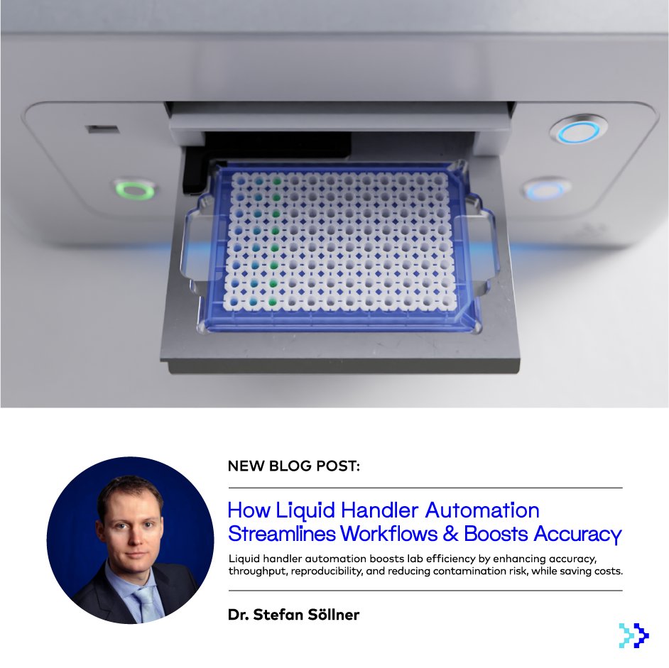 Liquid handler automation is growing in popularity as a method of improving efficiency &amp; accuracy within experimental workflows in modern laboratories. 
eu1.hubs.ly/H0ht0B30
#IDOT #Technology #Automation #LifeSciences #LiquidHandling #LabAutomation #Development #DrugDiscovery