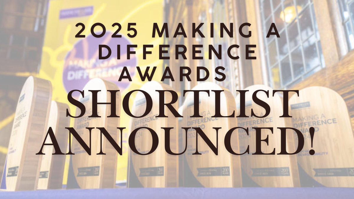 🏆 2025 Making a Difference Awards: Shortlist announced! 🌍
37 projects have been shortlisted across 9 categories and will progress to the final awards ceremony.

🗓️ 8 May 2025
⏰ 6 PM, Live-streamed on YouTube

🔗 View the full shortlist here: staffnet.manchester.ac.uk/news/display/?…