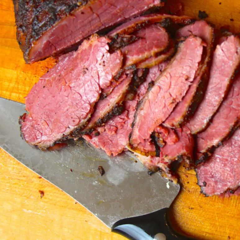 A slow, temperature-controlled water bath makes the corned beef moist and tender—but the real magic? Our not-so-secret pastrami rub and a kiss of smoke that transforms it into something unforgettable.

Go ahead. You know you want to.  amazingribs.com/tested-recipes…

#PastramiPerfection