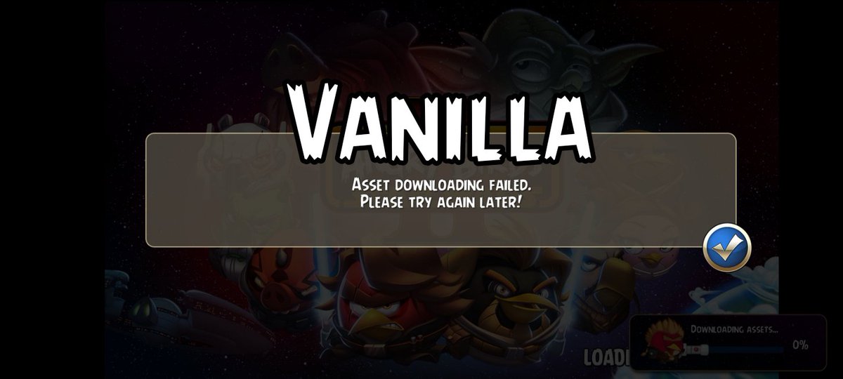 WebPitanie's tweet photo. A public beta version of Angry Birds Star Wars 2 WebPit has been released

Changes: WebPit accounts (Rovio accounts replacement), working telepods without limits, redeem codes, improved quality of textures, fixed Carbonite Reward, and most importantly, no more downloading assets! https://t.co/uKMhgPhb0c