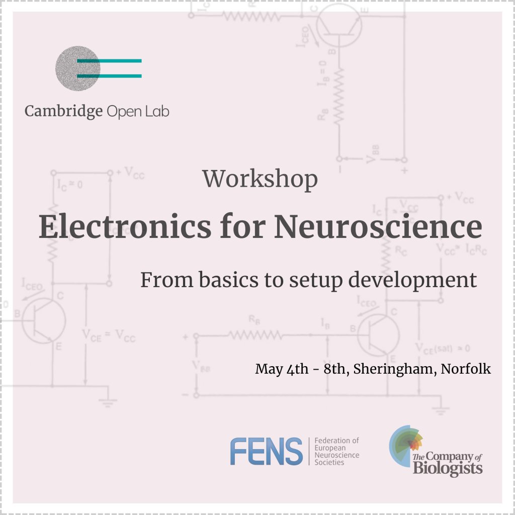 Nencki Open Lab (@nencki) on Twitter photo We are happy to announce the next workshop by <a href="/cam_openlab/">Cambridge Open Lab</a>! This time you can get hands-on experience in electronics that will allow you to understand your experimental equipment better - and to build your own setup! We are happy to announce the next workshop by <a href="/cam_openlab/">Cambridge Open Lab</a>! This time you can get hands-on experience in electronics that will allow you to understand your experimental equipment better - and to build your own setup!