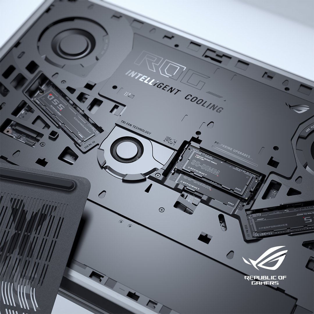 Evetech's tweet photo. 💥 Power meets precision! ASUS ROG Strix SCAR 18: Intel® Core™ Ultra 9-275HX, RTX 5090 24GB GDDR7, 18” WQXGA G-SYNC display, 32GB DDR5 RAM, 2TB SSD + Free backpack

Pre-order Now: https://t.co/YMixksJOd5

#evetech #ROGStrixSCAR18 #RTX5090 #GamingBeast https://t.co/BloBPccxoX