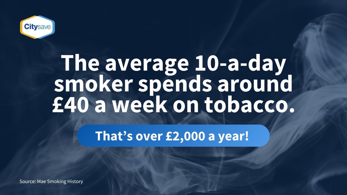 Thinking about quitting smoking or vaping this #NoSmokingDay? Your health isn’t the only thing that benefits, your wallet does too!💰

Quitting a 10 smokes a day habit could save you over £2,000 a year... that's enough for a holiday (or two)!✈️

makesmokinghistory.co.uk/why-quit/save-…