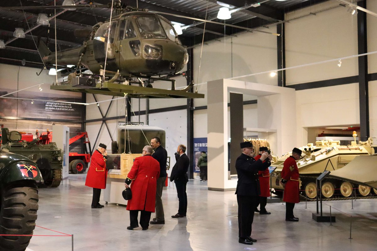 REME Museum (@reme_museum) on Twitter photo Yesterday our team hosted a group of Chelsea Pensioners from <a href="/RHChelsea/">Royal Hospital Chelsea</a> with a tour of the galleries and Reserve Vehicle Collection.
One of the group remembered welding a fleur-de-lis for some gates during his training at Arborfield - quite possibly these exact gates! Yesterday our team hosted a group of Chelsea Pensioners from <a href="/RHChelsea/">Royal Hospital Chelsea</a> with a tour of the galleries and Reserve Vehicle Collection.
One of the group remembered welding a fleur-de-lis for some gates during his training at Arborfield - quite possibly these exact gates!