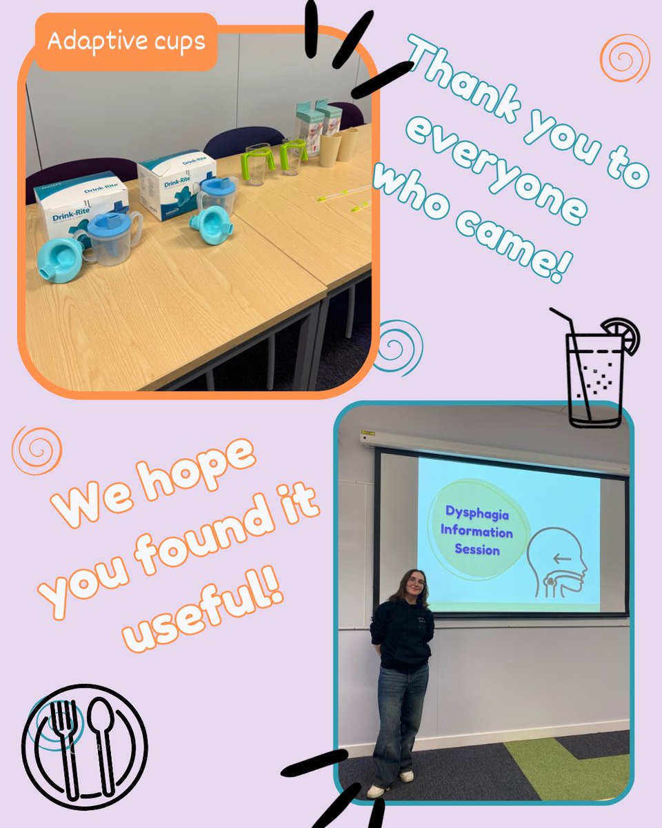 SLT Society at Leeds Beckett (@sltsocbeckett) on Twitter photo Thank you to everyone who attended our Dysphagia Information Session yesterday! 💙
It was great to see a mix of professions there, we hope you enjoyed and look forward to working with you in the future!
#NHWeek #NHWeek2025 <a href="/SLTBeckett/">SLT at Leeds Beckett</a> Thank you to everyone who attended our Dysphagia Information Session yesterday! 💙
It was great to see a mix of professions there, we hope you enjoyed and look forward to working with you in the future!
#NHWeek #NHWeek2025 <a href="/SLTBeckett/">SLT at Leeds Beckett</a>