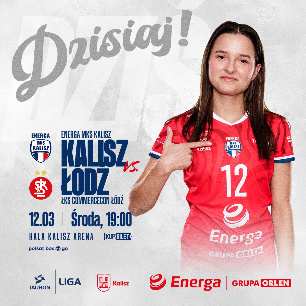 #GameDay🇫🇷

🆚 <a href="/LKS_Commercecon/">ŁKS Commercecon Łódź</a> 
🏆 <a href="/TAURONLiga/">TAURON Liga</a> 
⏰ 19:00
🏟️ Kalisz Arena
📺 <a href="/PolsatBoxGo/">Polsat Box Go</a> 

<a href="/EnergaSA/">Grupa Energa</a> #MKS #Kalisz