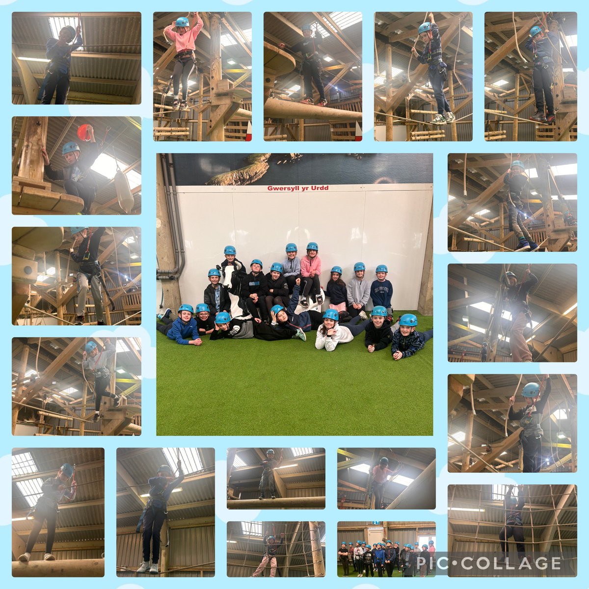 Reaching new heights! #RaffauUchel #ClimbingHigh  🪢