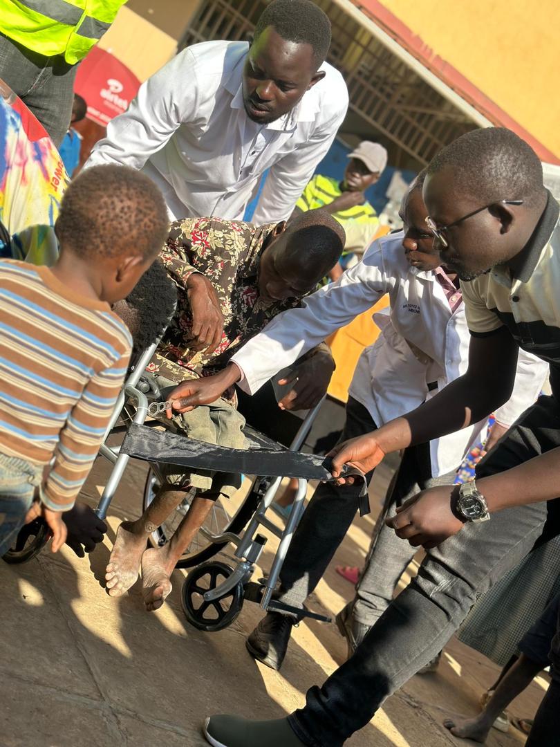 Eminati Robert, once stranded on a supermarket veranda, received a wheelchair—ending his days of begging. Now, he moves with dignity and hope. Thanks to Indo-Africa Charitable Society, his journey to a better life has begun! #Touchedhearts #HopeOnWheels #ChangingLives