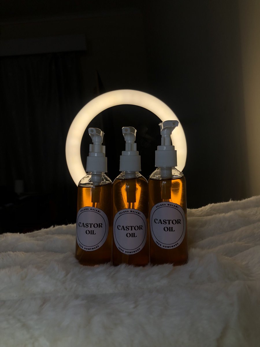 velora_mw's tweet photo. Castor oil isn’t just your grandma’s remedy; it’s a powerhouse!   

✨ Promotes hair growth &amp; strengthens strands  
✨ Soothes dry skin &amp; fights acne  
✨ Supports digestion &amp; relieves constipation  
✨ Nourishes eyelashes &amp; brows  

Nature’s multitasker in a bottle! #CastorOil https://t.co/3wx7D0VJ0j