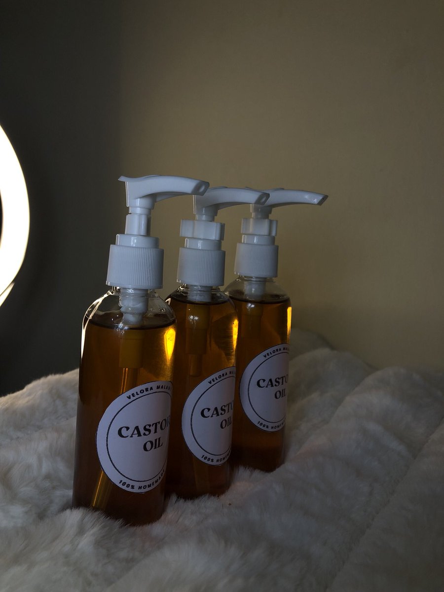 velora_mw's tweet photo. Castor oil isn’t just your grandma’s remedy; it’s a powerhouse!   

✨ Promotes hair growth &amp; strengthens strands  
✨ Soothes dry skin &amp; fights acne  
✨ Supports digestion &amp; relieves constipation  
✨ Nourishes eyelashes &amp; brows  

Nature’s multitasker in a bottle! #CastorOil https://t.co/3wx7D0VJ0j