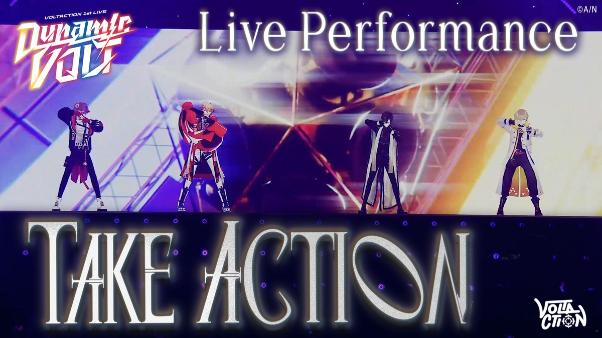 VOLTACTION_info's tweet photo. 🚨#VOLTACTION『TAKE ACTION』Live Performance 公開🚨

本日3/13(木)より5日間連続で
#VOLTACTION_1stライブ
"Dynamic VOLT"にて披露した
ライブ映像を #ヴォルタ チャンネルにて公開‼️

『TAKE ACTION』のライブ映像はこちら👇
https://t.co/xBrwOzeRpn https://t.co/84FOoqfVWM
