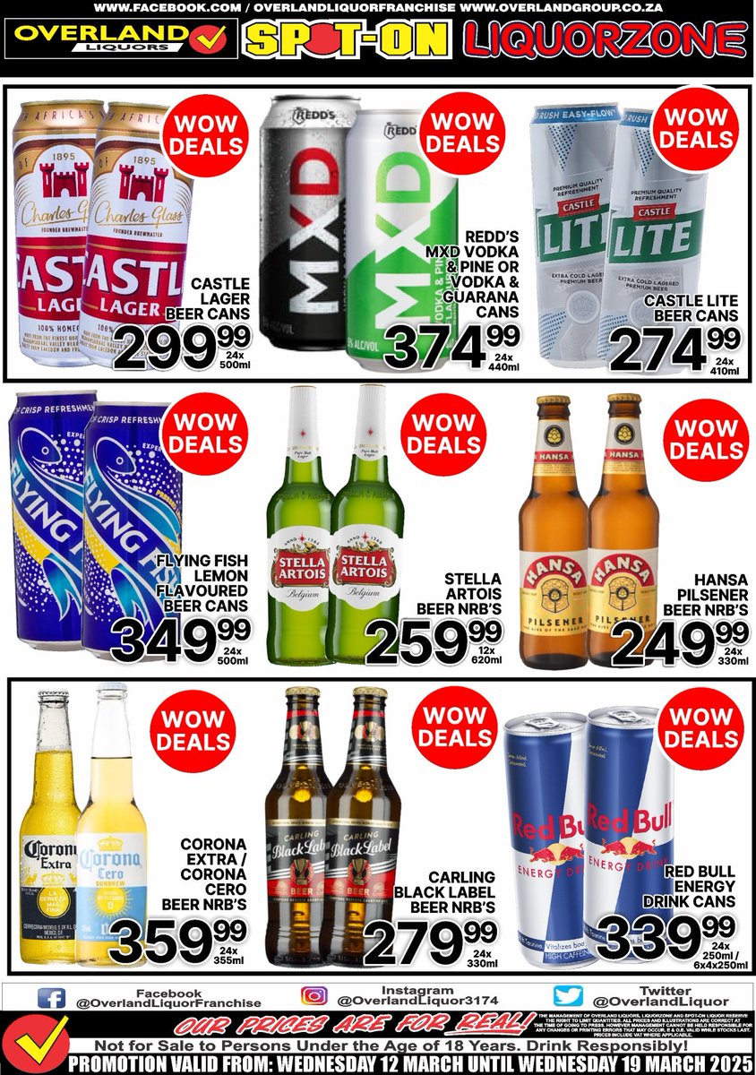 SAB DEALS NOW ON!
12-19 MARCH 2025!