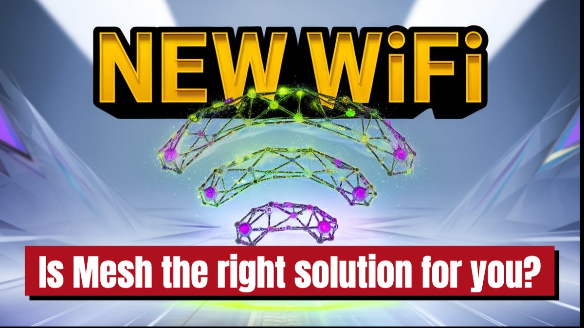 waterphil's tweet image. Mesh Networks Explained: The Best Wi-Fi Solution for Your Home? 🏡📶
youtube.com/watch?v=ObCmeO…

#MeshNetwork #WiFi #HomeNetworking #SmartHome #TechTalk #WirelessTechnology #Internet #WiFiBoost #NetworkingTips #TechPodcast #Streaming #Gaming #FutureTech #Connectivity #TechDeepDive
