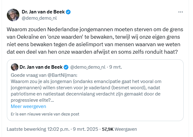 ton_aarts's tweet photo. Als je Jan wijst op de overeenkomsten tussen 40.000 Joden terugsturen naar Nazi Duitsland, in 1938 uit NL
Of Jan z'n voorkeur Syriërs terug te sturen naar Assad toen die er al een half miljoen had afgemaakt
Nooit durven reageren: alleen een laffe #blockerdeblock https://t.co/QFKNem4hTG