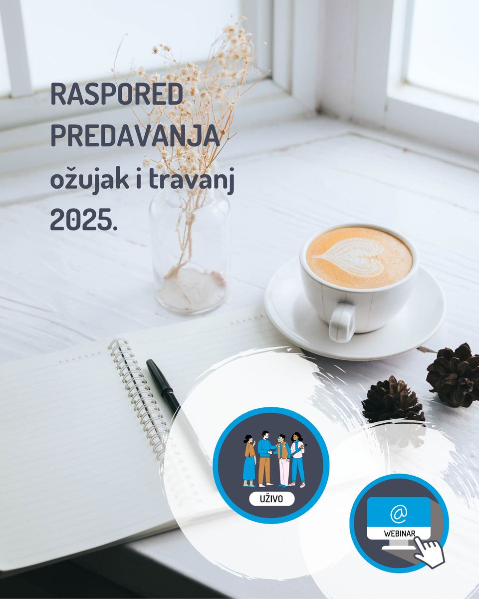Još jedan proljetni raspored edukacija 📚 je tu, a ovaj put smo vam pripremili mnogo novih poduzetničkih tema! 🚀 Detalje o terminima i opisima tema provjerite na: plaviured.hr/edukacija!😉#raspored