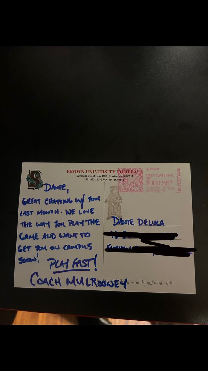 Thank you for the love coach!!!@Coach_Mul  Can’t wait to get on campus and see what Brown football is all about! <a href="/BrownU_Football/">Brown Bears Football</a> <a href="/CoAcHKeLZZz3/">Markell Harrison</a> <a href="/Cody_High/">Coach High</a>