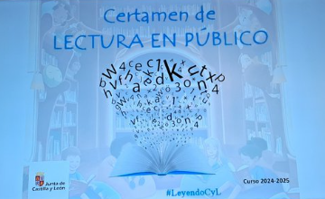 Nuestras alumnas y alumnos de 5º y 6º de primaria <a href="/Claudio_CEIP/">CEIP Claudio Sánchez Albornoz</a>  participan hoy en la fase provincial del Certamen de Lectura en Público
¡ Mucha suerte ! #proyectosdelClaudio